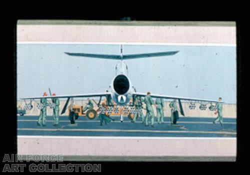 ROCKET LOADING AT EGLIN AFB